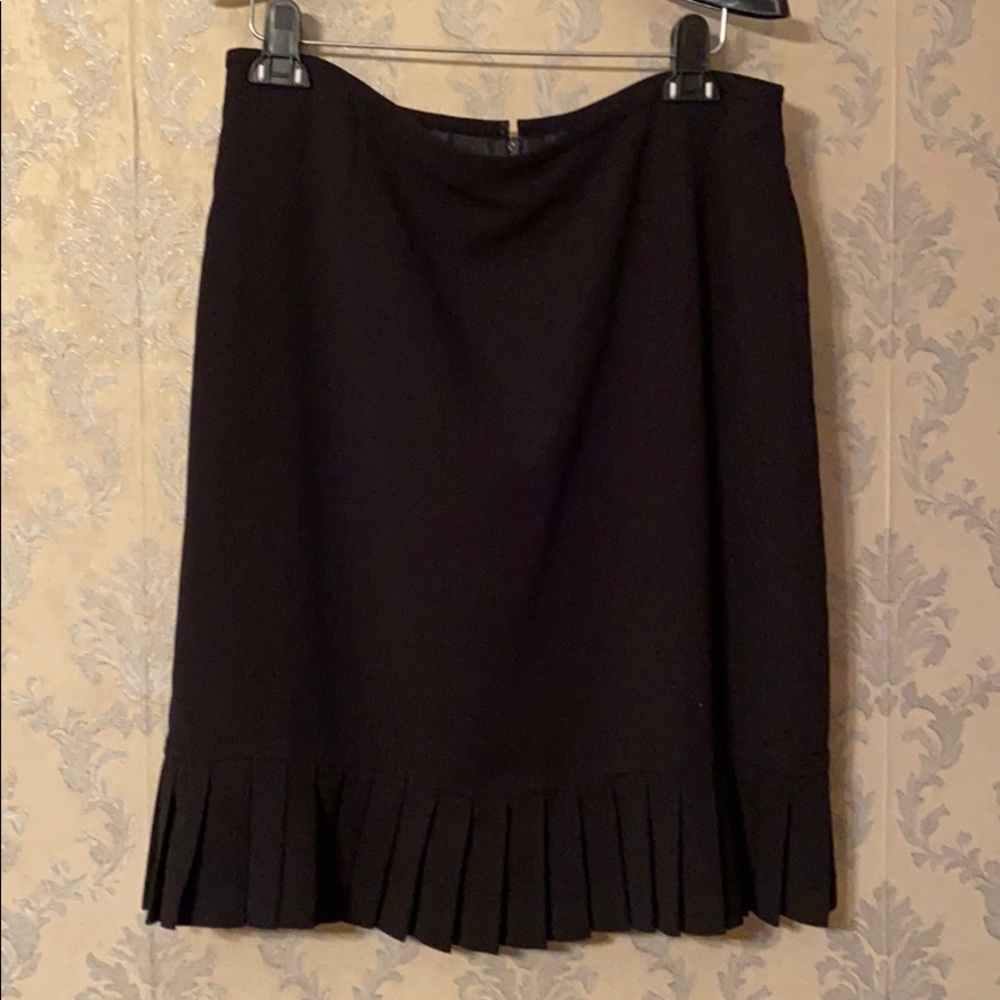 Black Ruffled Skirt